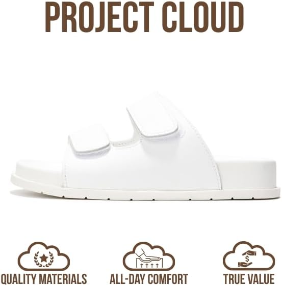 Project Cloud Platform Summer Sandals for Women 2026 - Comfortable and Adjustable Straps Summer Slides - Non-Slip Casual Womens Sandals - Image 4