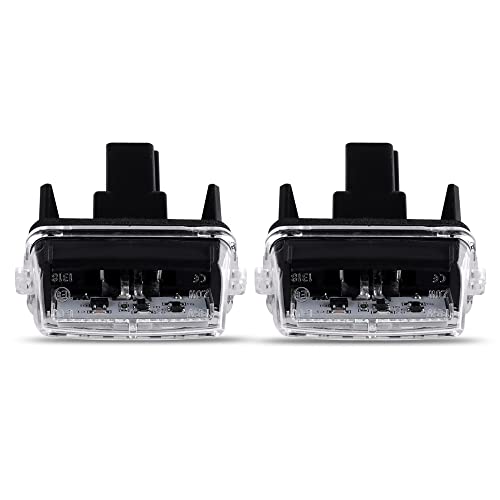 Led License Plate Light Assembly 2Pcs Led Tag Lights License Plate Lamp For Toyota Camry Highlander Avalon Prius C For Toyota Truck Accessories Pack Of 2 #TOP2