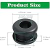 18PCS Antique Vintage Discontinued Replacement Rubber Grommets for Hunter Ceiling Fan,Ceiling Fan Replacement Parts, 1/4 Inside Diameter - 3/16 Groove Width - Fits 1/2 Panel Holes