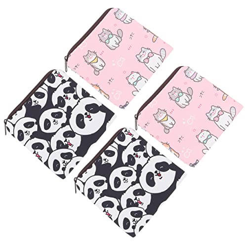 DOITOOL 20 Pçs Saco De Armazenamento De Absorvente Higiênico Bonito Batom Poliéster Estudante