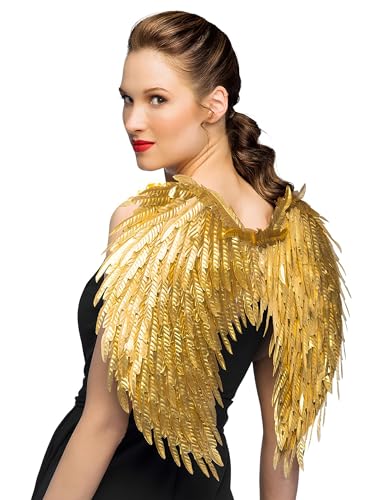 Ailes d'anges dorées glamour adulte - Doré