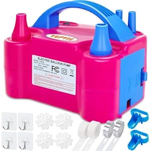 YEPVIE Electric Balloon Pump, Porta...