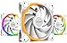 Price comparison product image be quiet! Light Wings 120mm PWM high-speed White fan, 3 fans included, ARGB lighting, multiple colors and modes, silence-optimized fan blades, high air pressure, low noise-generating turbulences