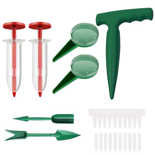 Set de 9 herramientas para sembrar semillas miniatura 1