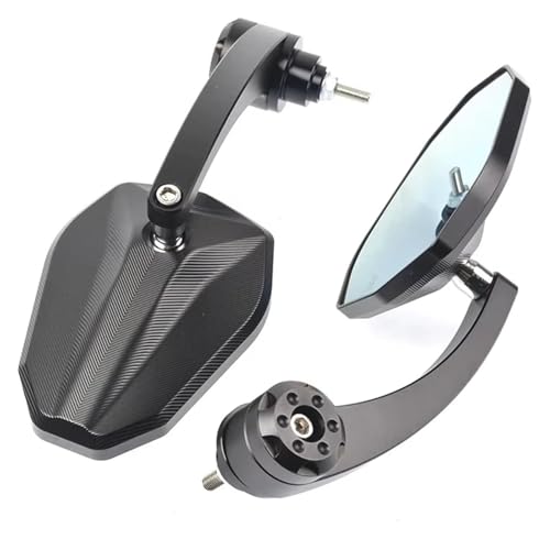 Espejo lateral para evitar puntos ciegos en moto Kawasaki Z750 Z800 Z900 ER6F ajustable