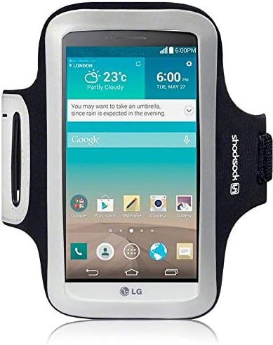 LG G3 Armband with Dual Arm-Size Slots and Key Pocket