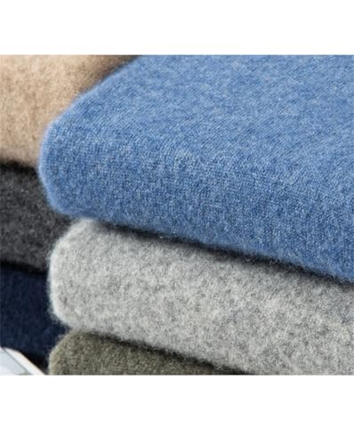 Mens Cashmere Sweaters Long Sleeve Pullovers Man V Neck Sweaters Loose Fit Knitting Clothing3