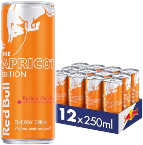 Red Bull Energy Drink Sugar Free Apricot Edition
