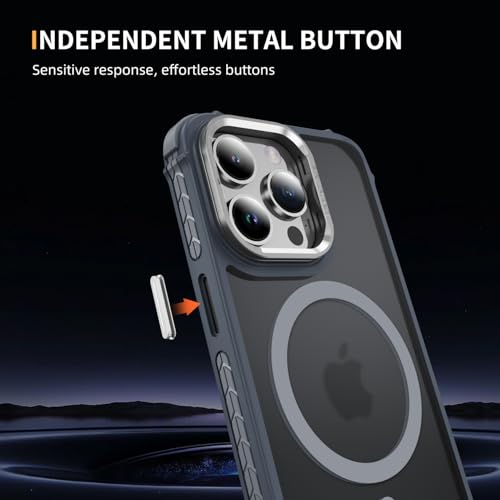 Coque iPhone 15 Pro MagSafe transparente avec support intégré - 4