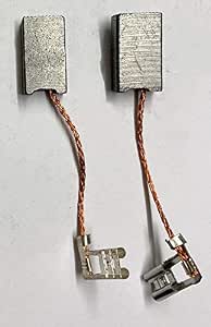 2 Balais Charbon (brosses En Carbone) Pour Scie Circulaire Bosch PKS 66 CE - Réf. Vhbw - Neufs
