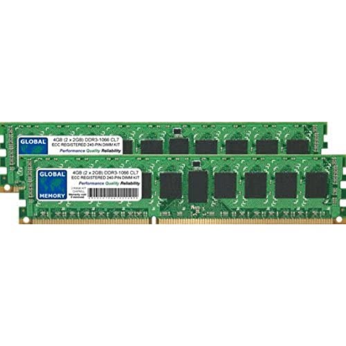 Memoria RAM DDR3 1066MHz para actualizar placas base de servidores 4GB
