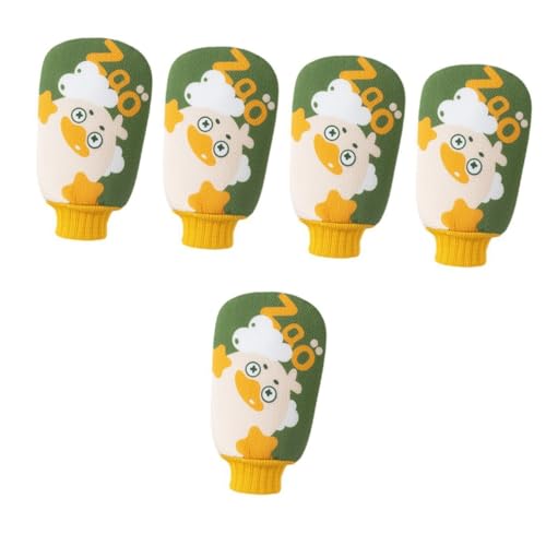 Loofah de bain Healvian 5 pièces pour un rituel spa et exfoliation à la maison