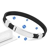 [Panluck] 静電気除去 ブレスレット【2025年強化新モデル】 静電 気除去 グッズ 静電 気防止 バングル 磁気 ゲルマニウム バングル シリコン スポーツ ブレスレット 静電 気対策 防水 24cmサイズ調整可能 静電気軽減 ブレスレッ ト 秋冬乾燥季節対応 男女兼用