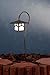 Meyda 73543 Transitional One Light Landscape Fixture from Seneca Collection Copper,Antique Finish, 10.00 inches
