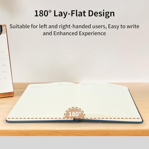 LBWCER Philippians 4:13 Journal for Women,Notebooks for Work,200 Pages, A5 Hardcover Leather Journals for Writing,School,Travel,Business,Work,Home (I CAN DO 4:13 Blue) — view 6