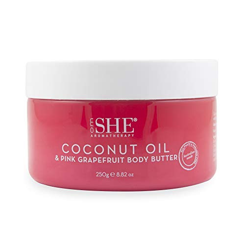 Om She Aromatherapy Coconut Oil & Pink Grapefruit Body Butter #TOP1