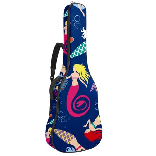 Housse de guitare en tissu Oxford épais rembourré avec boucle de suspension et sangle de cou Motif fusée spatiale 101,6 cm, Multicolore 4., 42.9×16.9×4.7 in, Sac de transport tendance pour guitare - Les Beatles, Paul McCartney, John Lennon, RIngo Starr, George Harrison Housse de guitare en tissu Oxford épais rembourré avec boucle de suspension et sangle de cou Motif fusée spatiale 101,6 cm, Multicolore 4., 42.9x16.9x4.7 in, Sac de transport tendance pour guitare