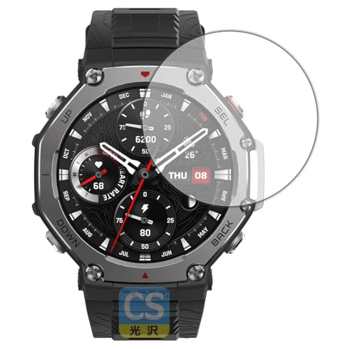 PDA�H�[ Amazfit T-Rex 3 �Ή� Crystal Shield �ی� �t�B���� ���� ���{��