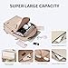 GOLF SUPAGS Stylish Laptop Backpack for Women Airline Approved Perfect for Work College and Travel Multi-Functional Casual Daypack Fits 14 Inch Notebook (Apricot)