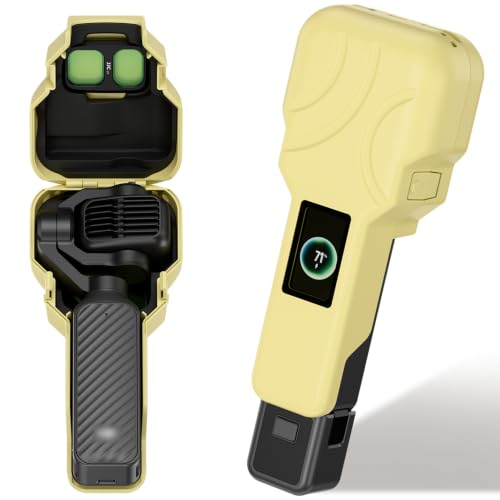 JJC DJI Osmo Pocket 4P �p �ی�P�[�X �������̎��F�� 2���t�B���^�[& 2��TF�J�[�h���[�\ �W���o���E�����Y�ی�J�o�[ | �n�[�h�V�F�� �t���b�v�P�[�X �ی�J�o�[ ���[�P�[�X �L�Y�h�~�E�Ռ��z�� �t���b�v�f�U�C�� DJI Os