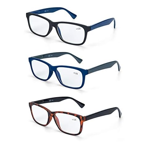 LANLANG Gafas de Lectura Anti Fatiga Ocular con Bloqueo de Luz Azul Cover