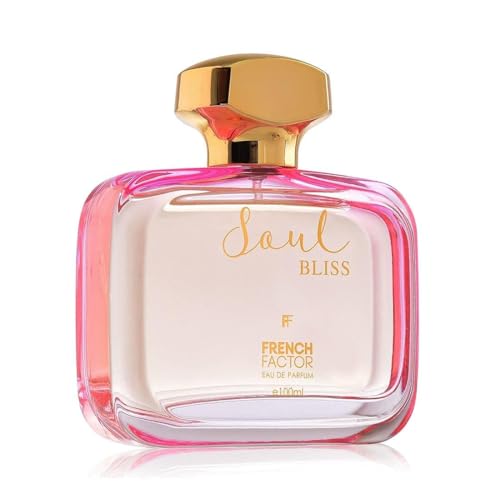 Image of French Factor Soul Bliss Luxury Eau De Perfume For Women Long Lasting Premium Party Perfume Gift For Girls Made In India (Pack of 1, 100 ml)