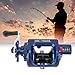 Fishing Reel, Round Baitcaster Reel Smooth Powerful Saltwater Inshore Surf Trolling Reel Freshwater Spinning Fishing Reels for Fishing Enthusiast Conventional Reel for Catfish, Musky, Bass, (JBC7000L)
