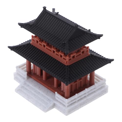 Gatuida Per Acquari In Miniatura Retrò Di Padiglione Per Paesaggio Antica Cinese Per Acquari Per Padiglione