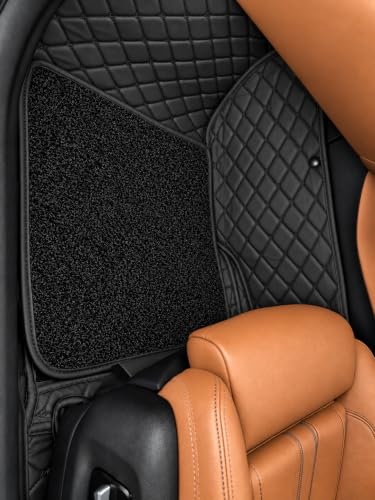 Image of 7D Car Floor Mat for Volvo Xc 40 2018 Onwards | Full Black