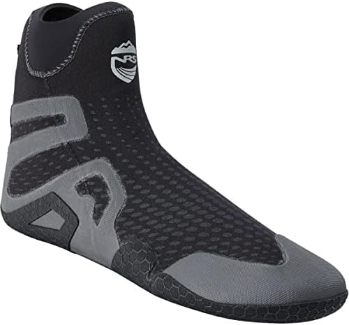 NRS Freestyle Wetshoe - Neoprene Insulation Paddling Boot for Rafting, Kayaking, SUP Black Review | Image 2