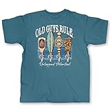 OLD GUYS RULE Men's Graphic T-Shirt, Untapped Potential II - Gift for Dad, Grandpa, Husband, Father's Day, Birthday, Holiday - Funny Novelty Tee for Beer Lovers, Bar Hopping (Colonial Blue, Large)