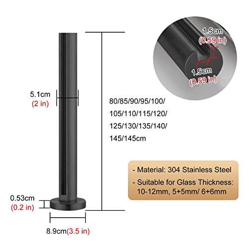 Poteau d'angle en acier inoxydable pour sécuriser un escalier