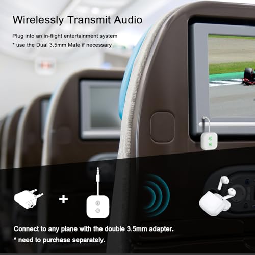 Snowhit Premium Airplane Bluetooth 5.3 Adapter thumb #2