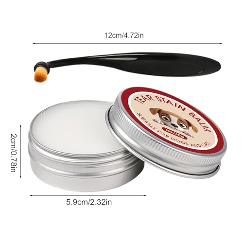 Polvo Quitamanchas De Lágrimas Para Mascotas | 40 G Limpiador Ojos Perros | Ingredientes Vegetales Naturales | Alivias Las Marcas De Lágrimas Y El Enrojecimiento, Cuida Los Ojos | El Hogar, Viajes - imagen 2