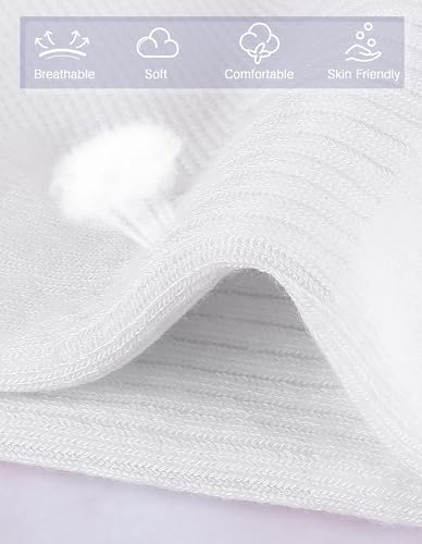 Image of Airacker Athletic Socks Sport Running Calf Socks Performance Cushioned Breathable Crew Socks for Men Women(6 Pairs)