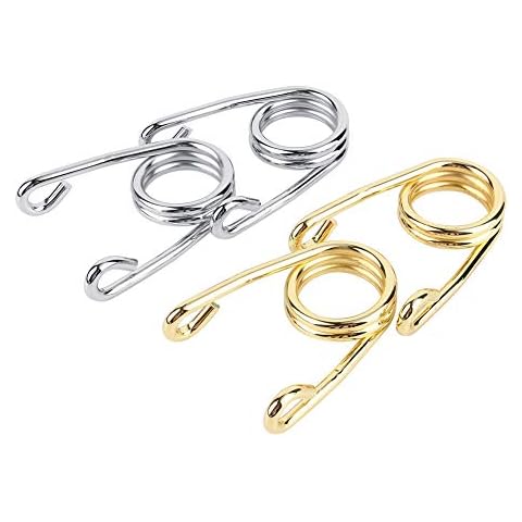 Muelle de torsión doble, muelles de asiento individuales de torsión personalizados cromados de 3,5"de oro/plata para motocicleta Chopper Bobber Cover