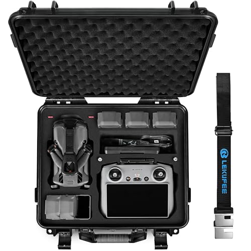کیف حمل سخت ضد آب لکوفی LEKUFEE مناسب DJI Mini 5 Pro