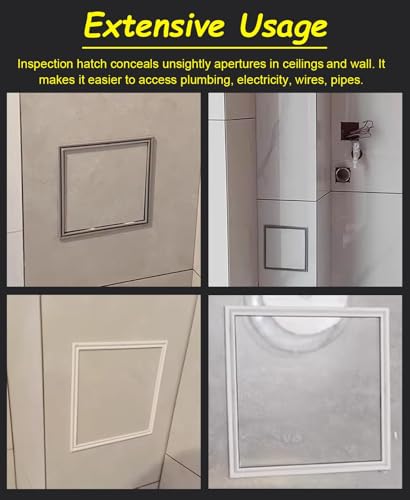 Panel de acceso de aluminio para techos que evita romper azulejos en averías 6