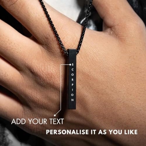 Image of Thebaegift Personalized Leather Men's Customised Wallet with Braclet and Pendent | Customizable with Name | Unique Birthday Gift for Men Boy Love Husband Employees Clients (3 pcs Combo)