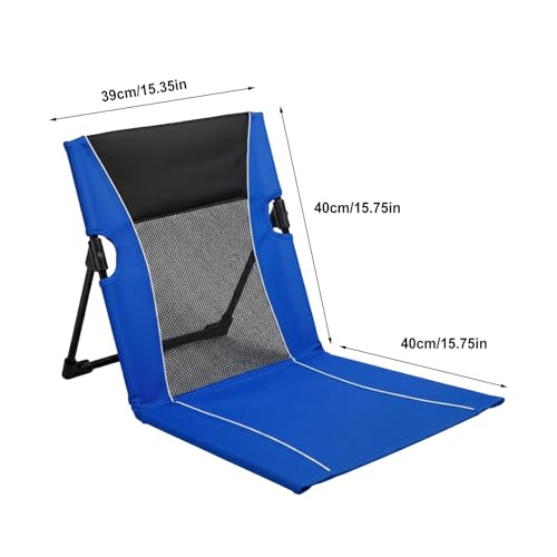 Bain de bronzage pliable robuste avec dossier pour terrasse et plage - 6