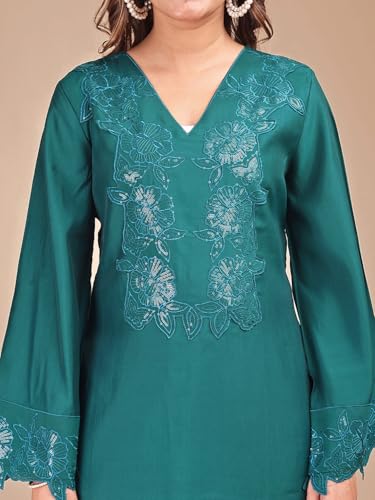 Image of Womanista Farshi Salwar Suit for Women| Farsi Kurta Set | Coord set