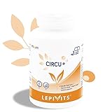 Circu plus | 60 Capsule VEGAN | Supporta la circolazione venosa | Estratti naturali di piante | Made in Belgium | LEPIVITS