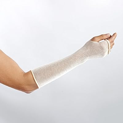 Lohmann & Rauscher tg Tubular Bandage, Seamless Knit Stockinette Wrap for Lymphedema Compression Bandaging, 67% Cotton, 33% Viscose, Size K1, 10 m Roll