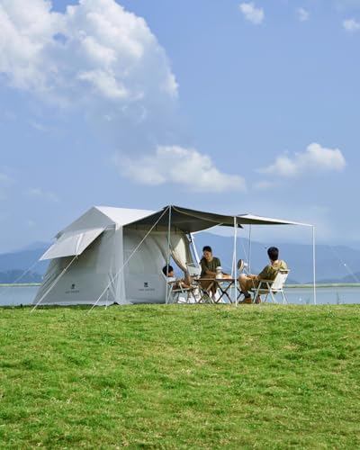 Mobi Garden Skyloft Pro 4 Person Tent, Aluminum Alloy...