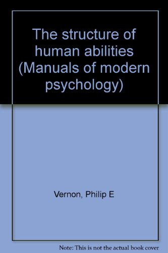 The Structure of Human Abilities B0000CKUSA Book Cover