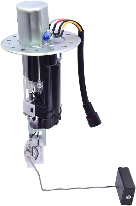 15100-24FB0 Fuel Pump Assembly Compatible with Suzuki Hayabusa GSX1300R GSX1300RZ 1999-2007 Replace# 15100-24FA0 UC-T30SU7 (4-Pin Connector)