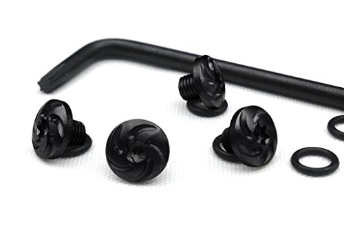 Exel S-3-B Sig P238 P938 Screws, 4 Screws, 4 O Ring, Torx Key, Black Finish