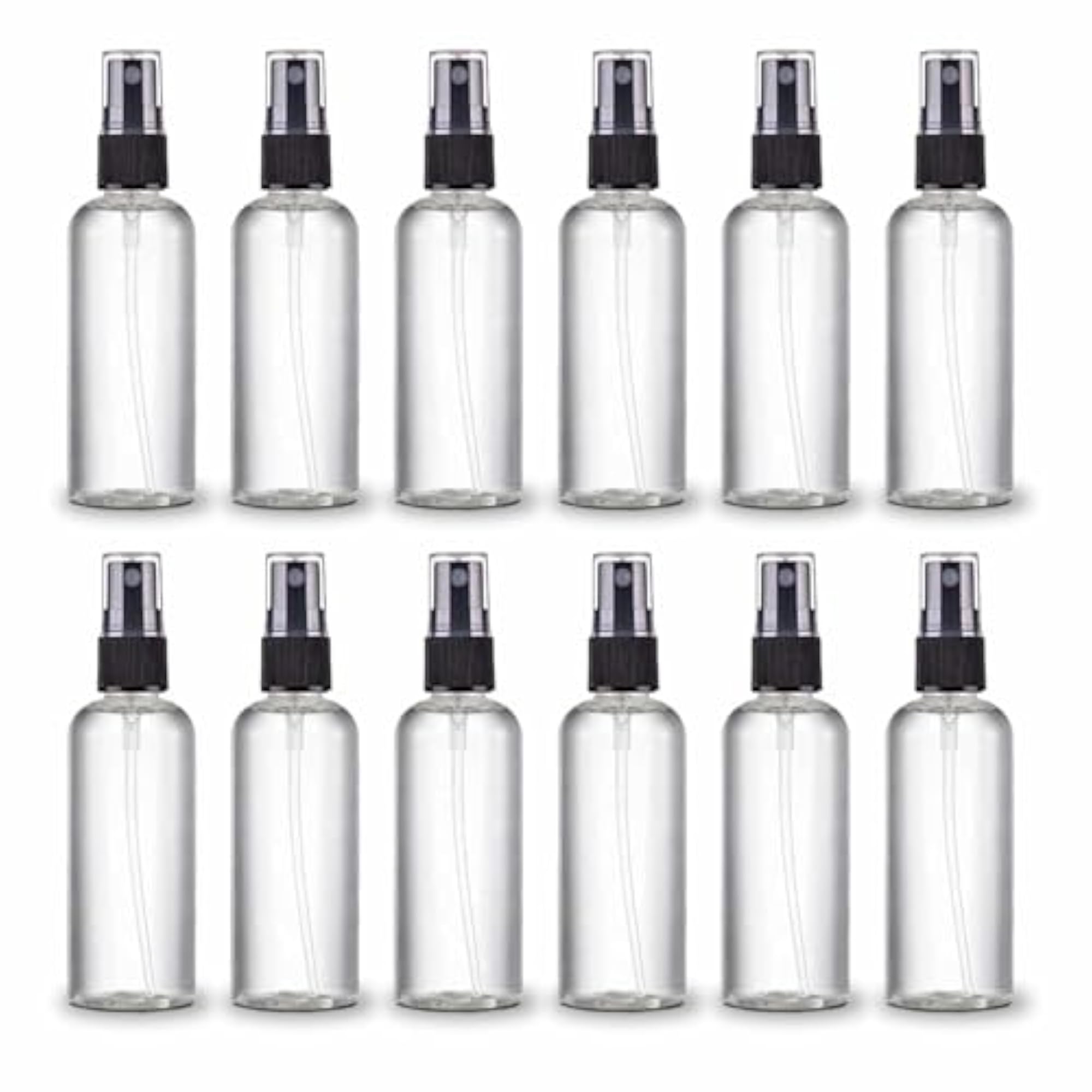 Fine Mist Spray Bottles Clear Empty Plastic Travel Bottles