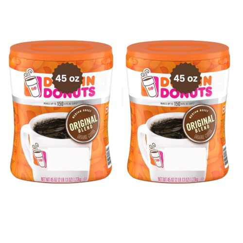 Dunkn. Donuts Original Ground Coffee, 45 oz, Makes up to 150 cups...