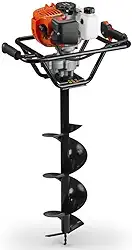 Perfurador de Solo EA52XS a Gasolina 51,7 cc com Broca 20x80 cm - Tekna